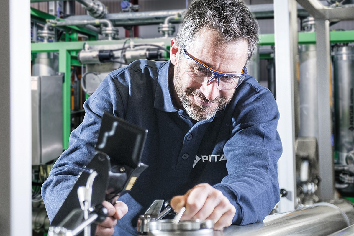 Man Working in Lab